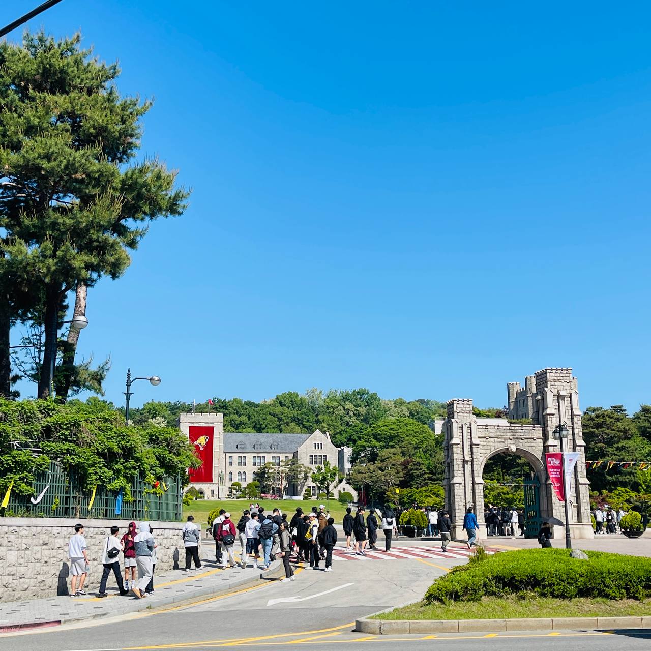 高丽大学校门照片